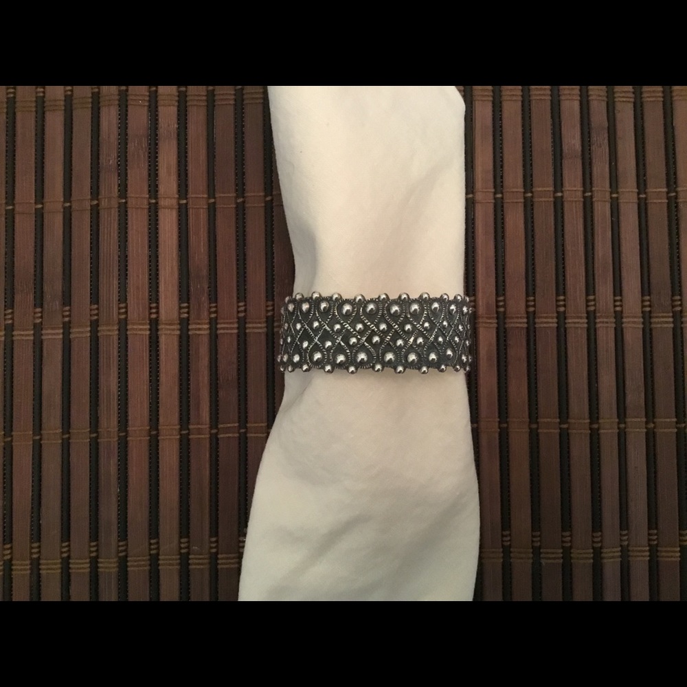 My favorite sterling cuff bracelet.